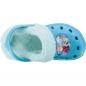 Preview: Disney Frozen die Eiskönigin Clogs Hauschuhe Teddyfutter blau